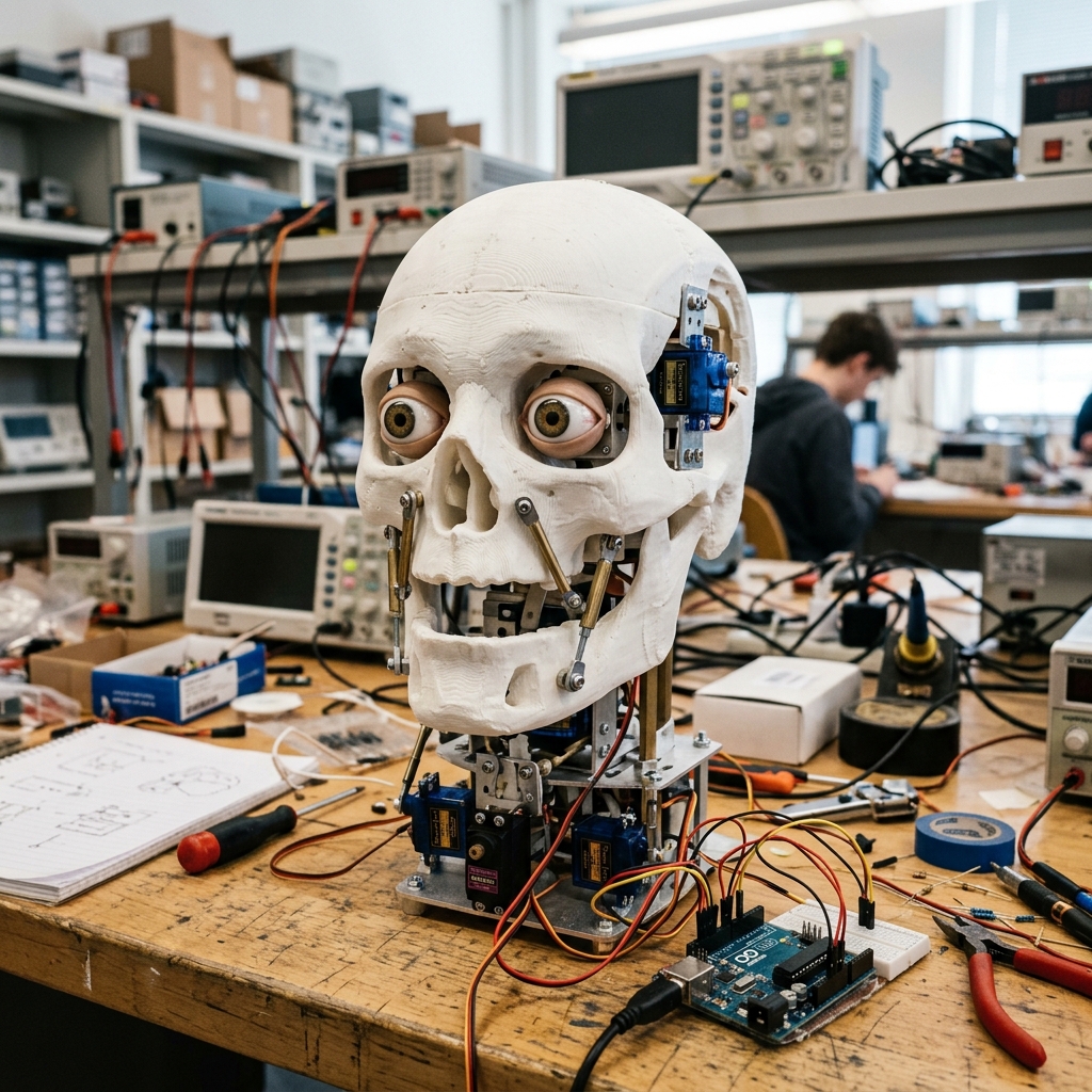 Head and Eye Imitation Robot